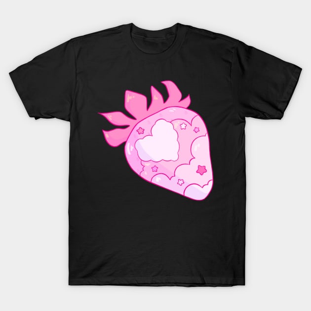 Cloud Strawberry T-Shirt by novembersgirl